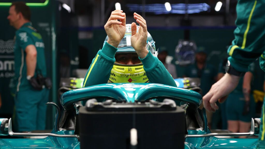 Fernando Alonso, en el Gran Premio de Arabia Saudí.