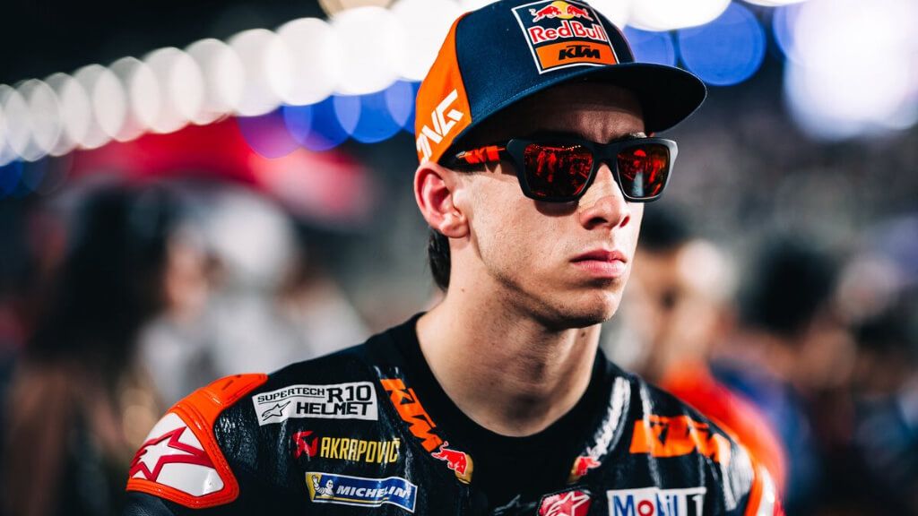  Pedro Acosta, durante el Gran Premio de Qatar.