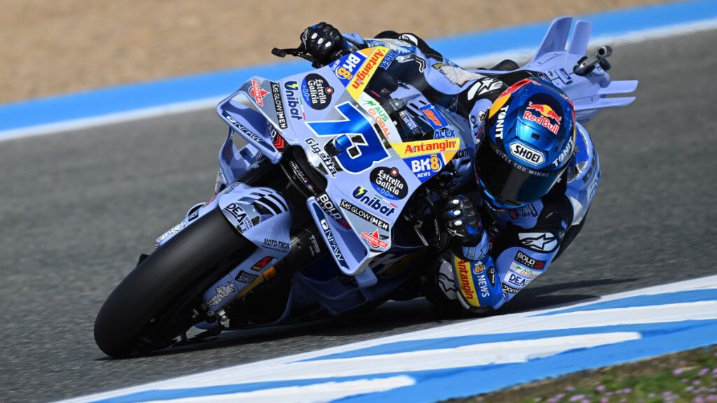  Álex Márquez, en el Gran Premio de España en Jerez.