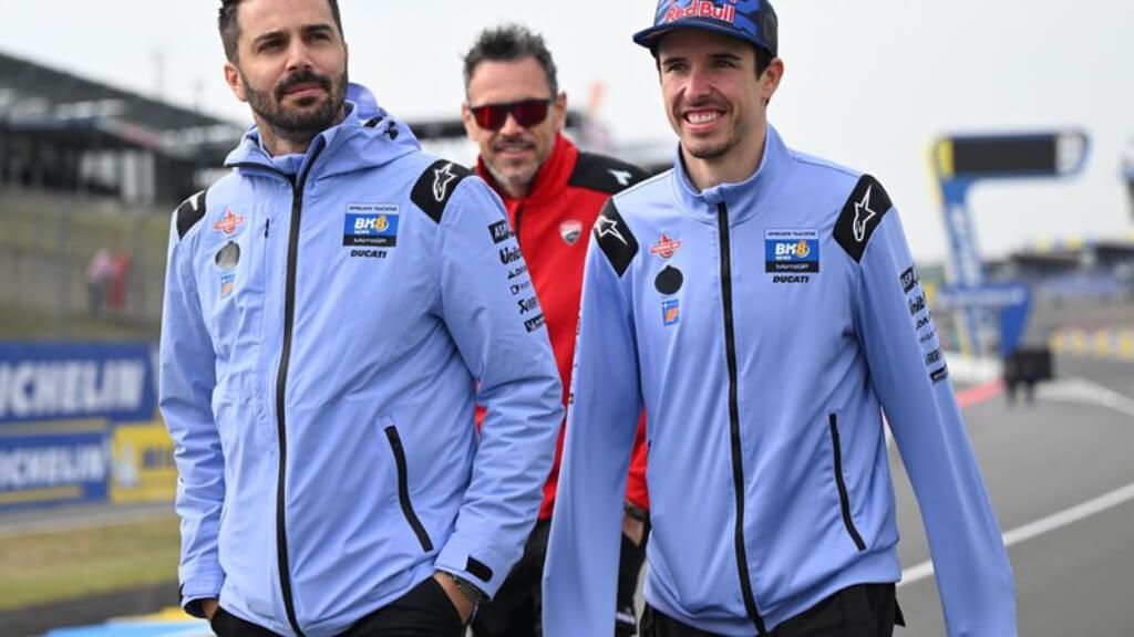  Álex Márquez, en el Gran Premio de Francia.