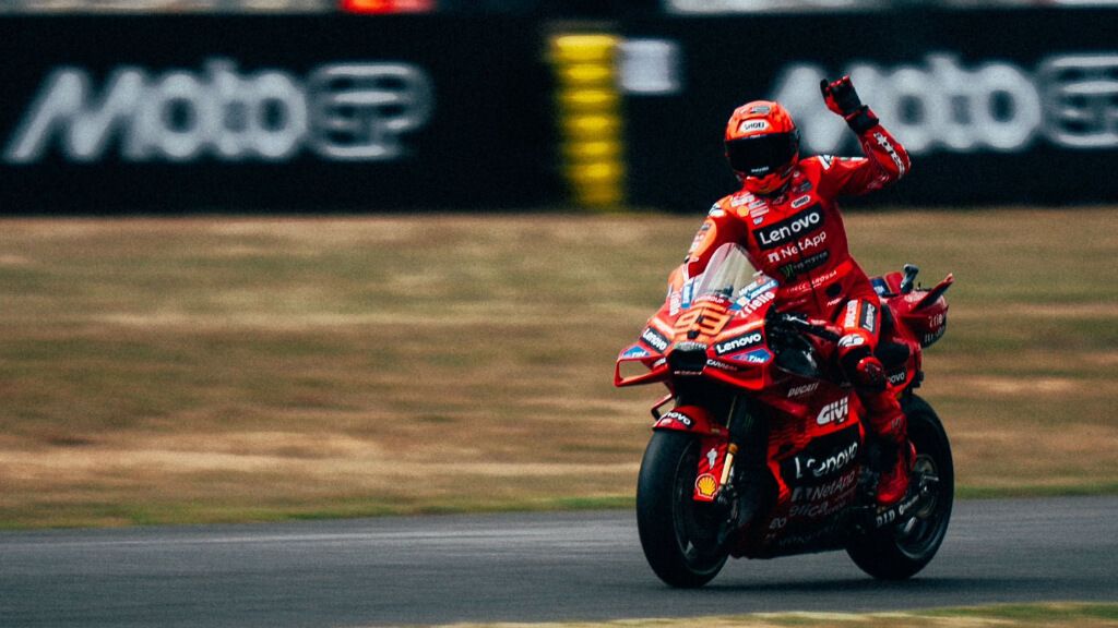  Marc Márquez, en el Gran Premio de Le Mans.