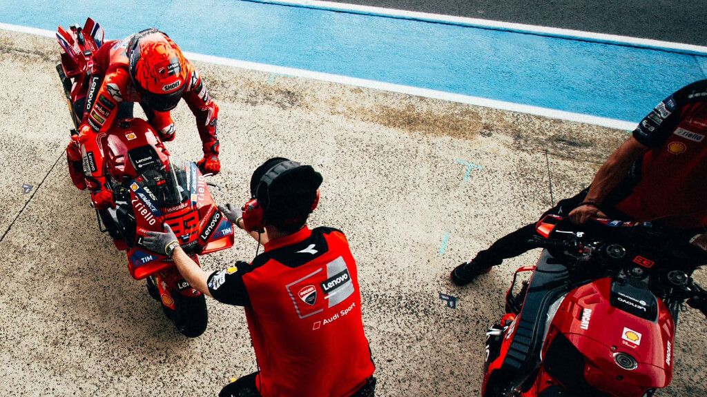  Marc Márquez, en el Gran Premio de Francia.