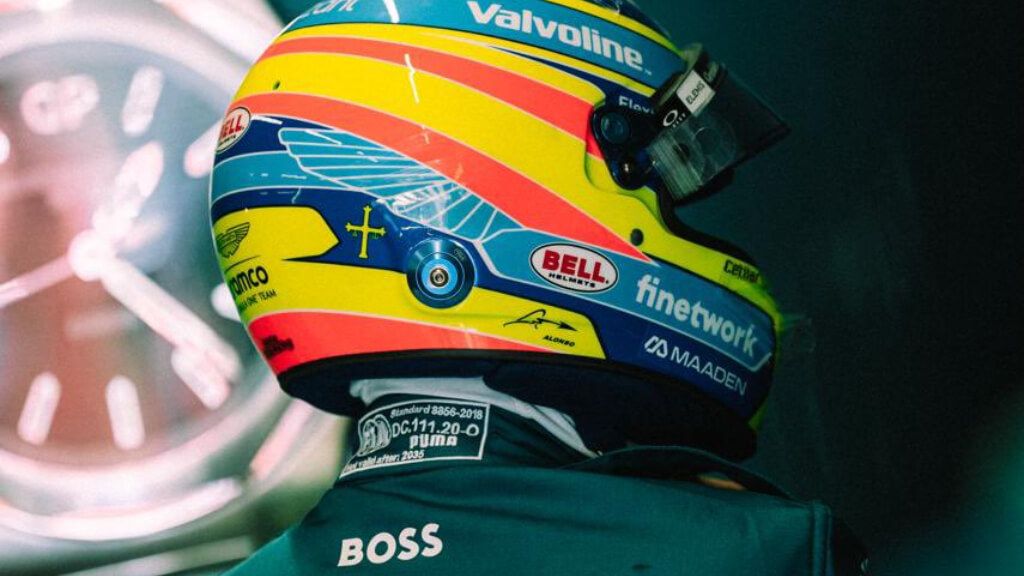  Fernando Alonso, en el Gran Premio de Imola.