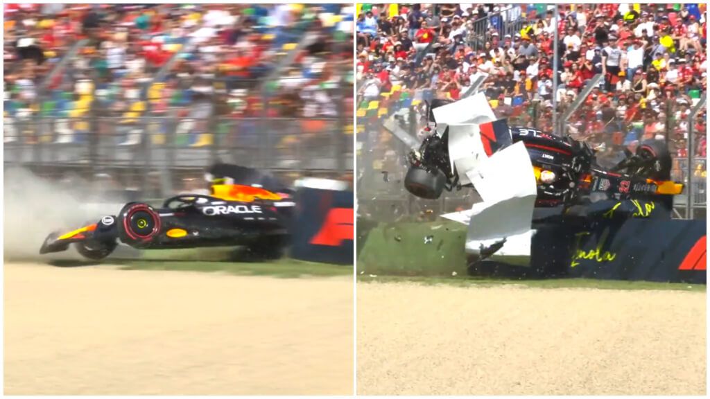  Yuki Tsunoda protagoniza el accidente más impactante de los últimos años en la F1