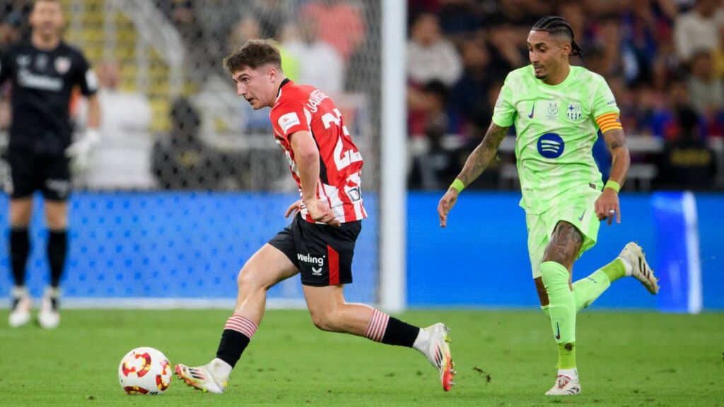  Raphinha contra Jauregizar (Cordon Press)