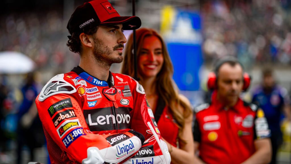  Pecco Bagnaia, durante el Gran Premio de Francia en Le Mans.