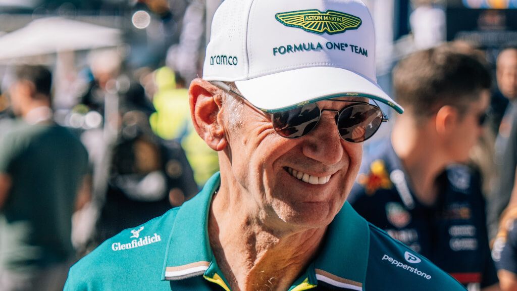 Adrian Newey, en el Gran Premio de Mónaco.