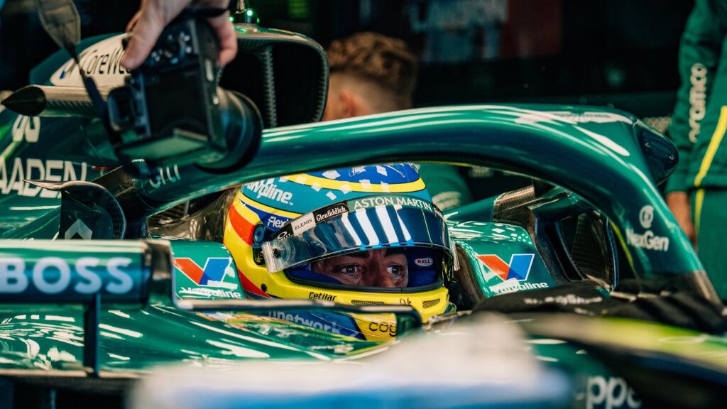  Fernando Alonso, durante la clasificación del Gran Premio de Mónaco.