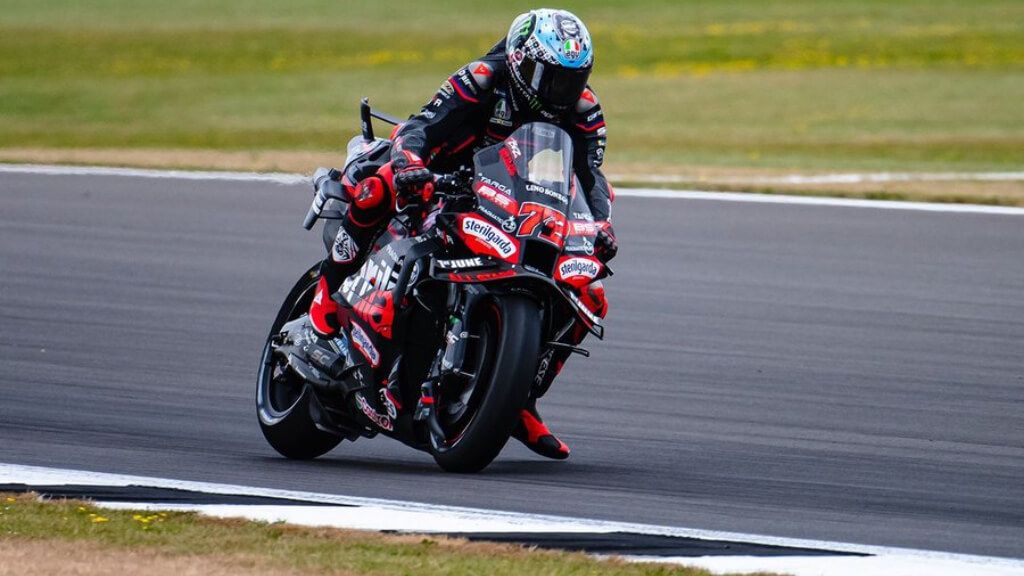  Marco Bezzecchi, en el GP de Silverstone.