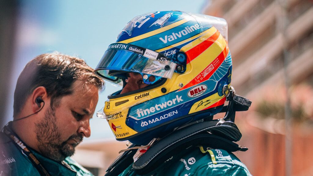 Fernando Alonso, en el Gran Premio de Mónaco.