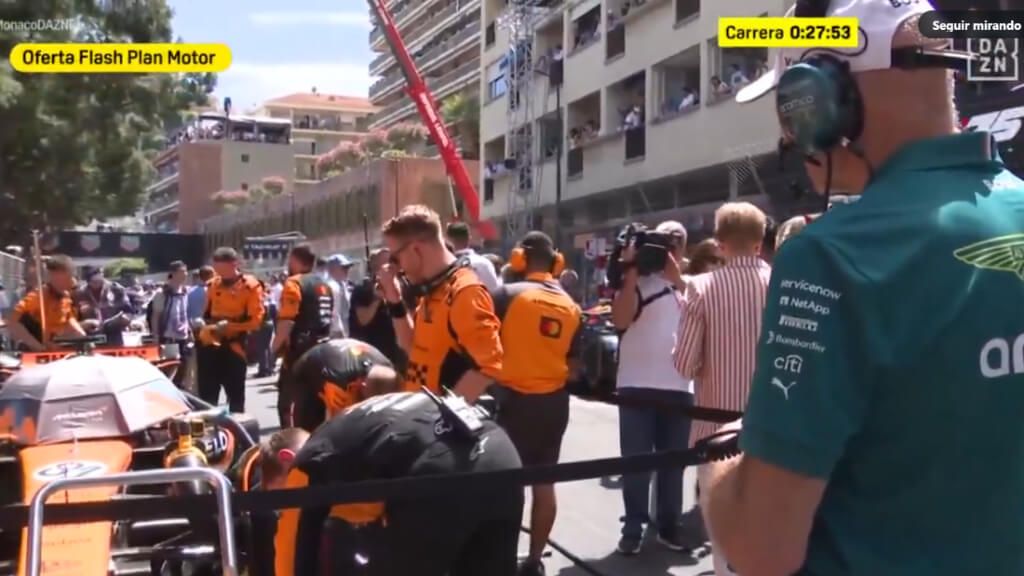  Adrian Newey, en el Gran Premio de Mónaco.