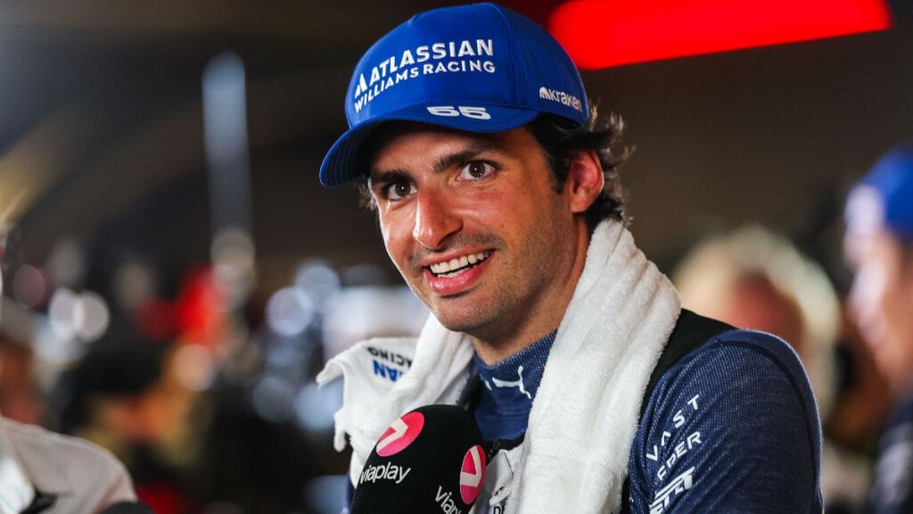  Carlos Sainz, durante la temporada 2025 de la F1.