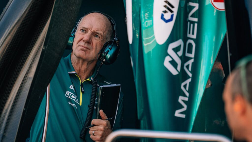  Adrian Newey, en el GP de Mónaco.