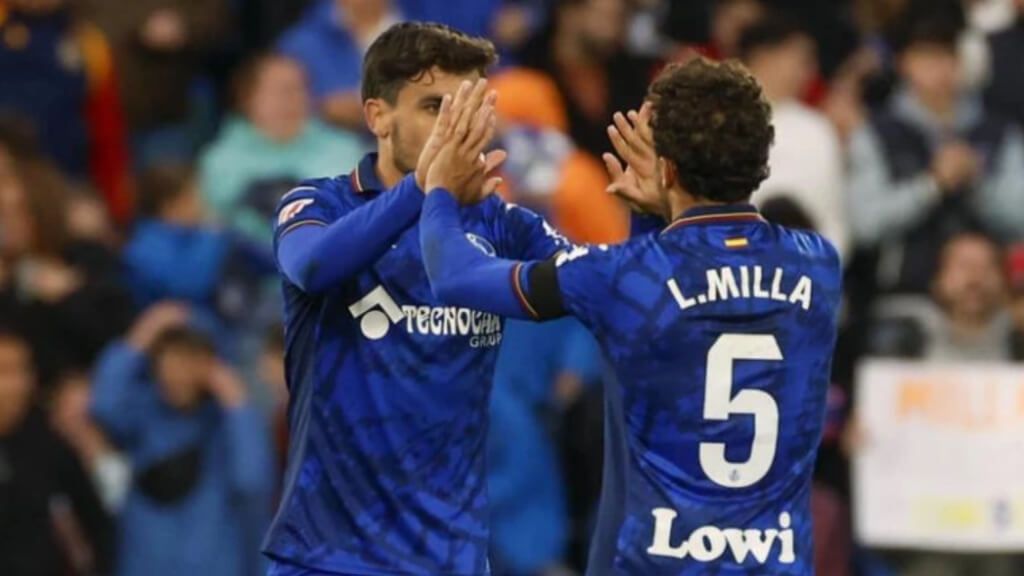 Luis Milla y Arambarri en el Getafe (EFE)