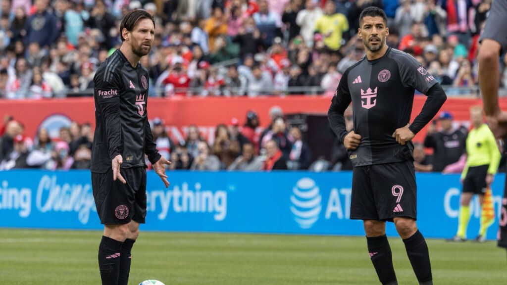  Luis Suárez y Leo Messi con el Inter de Miami (Cordon Press)