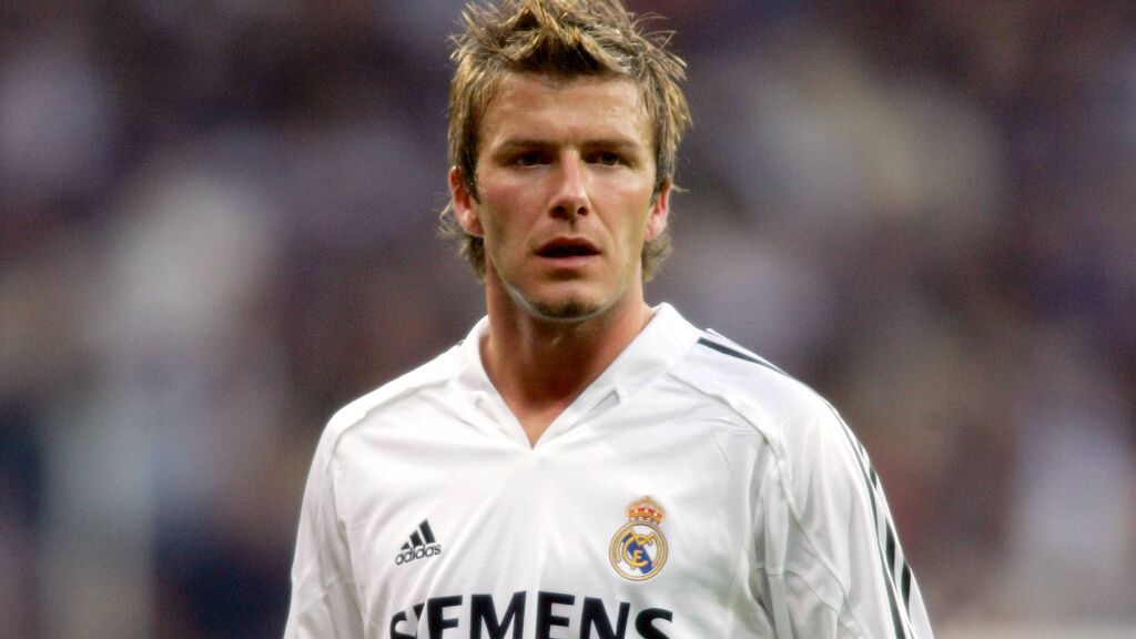 David Beckham en su etapa en el Real Madrid (Cordon Press)