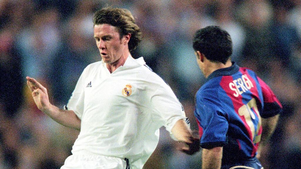 Steve McManaman en un Clásico (Cordon Press)