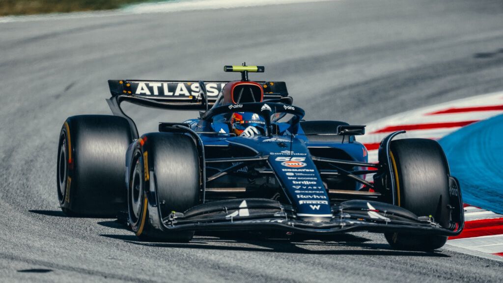 Carlos Sainz, durante el Gran Premio de Montmeló.