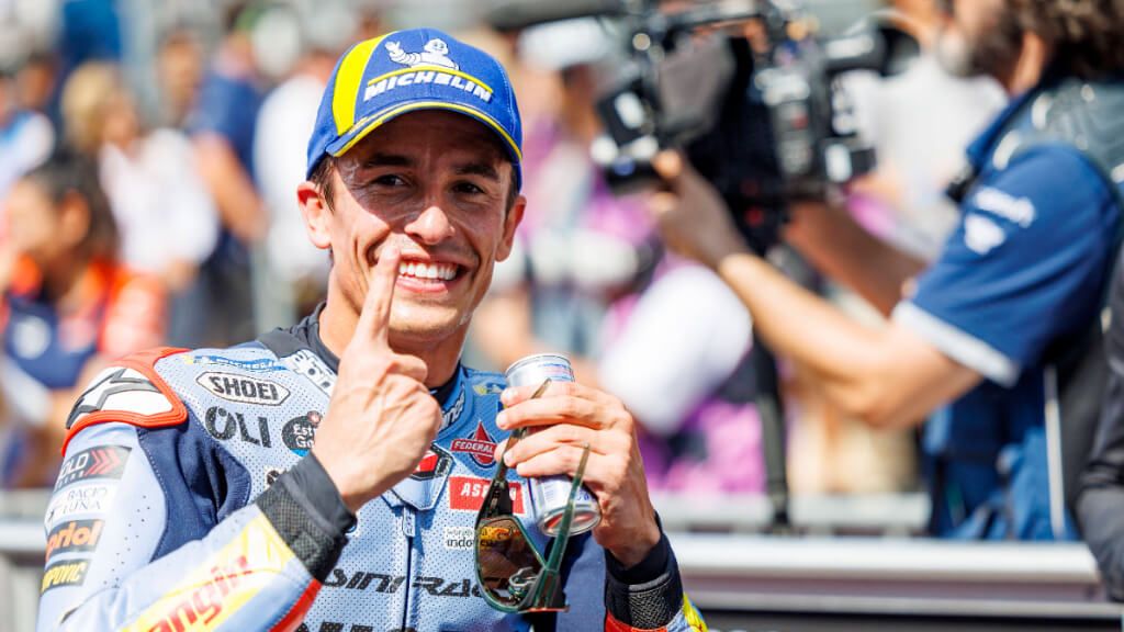  MArc Márquez volvió a ganar el año pasado con Gresini en el GP de Aragón (foto: Cordon Press).