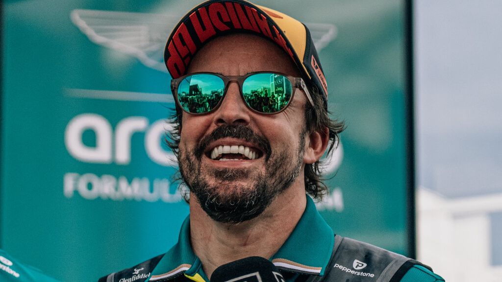  Fernando Alonso, durante el Gran Premio de España en Montmeló.