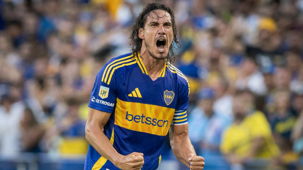  Cavani en Boca Juniors (Cordon Press)