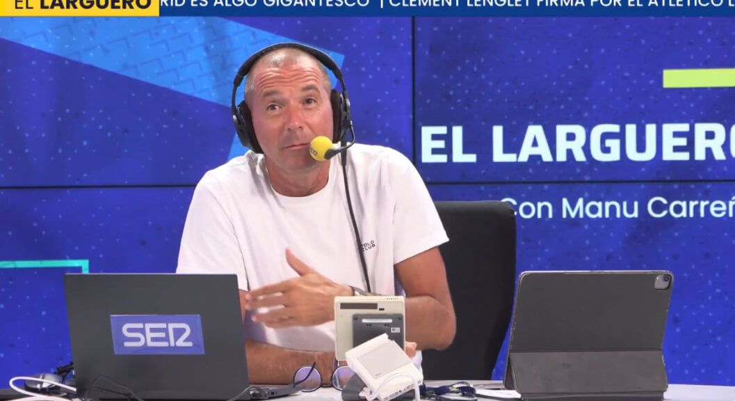 Manu Carreño actualizó la información sobre los fichajes del Real Madrid y Zubimendi (captura: E