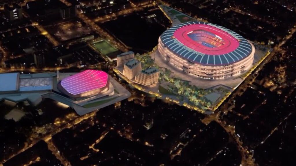  Así mostró el Barcelona como será el Spotify Camp Nou (FC Barcelona)