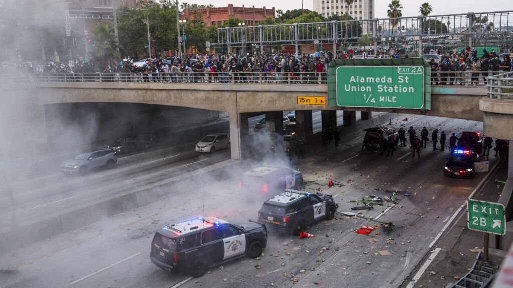 Protestas en Estados Unidos contra la Administración Trump
