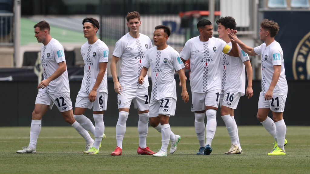 El Auckland City antes del Mundial de Clubes de 2025 (foto: Auckland City x)