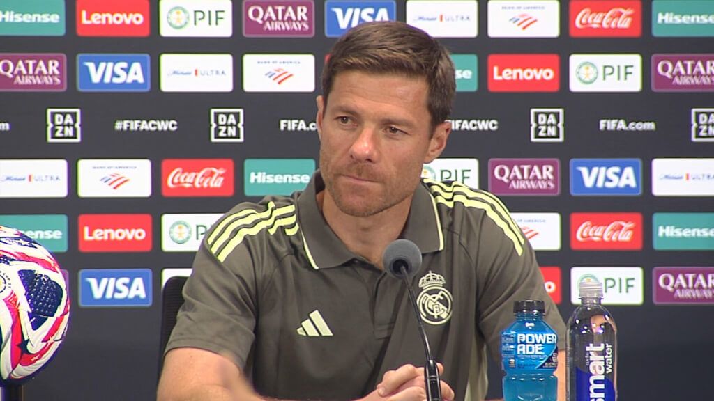  Xabi Alonso, en rueda de prensa