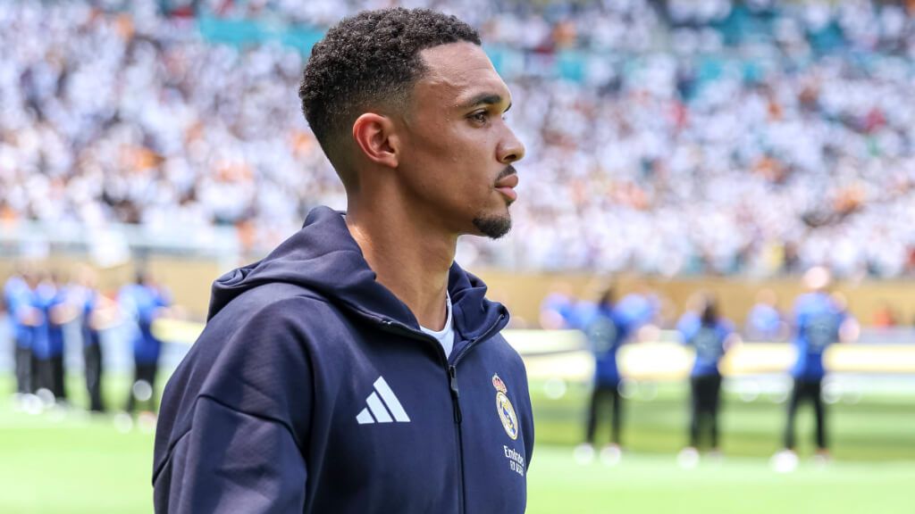  Trent Alexander-Arnold antes de su debut con el Real Madrid