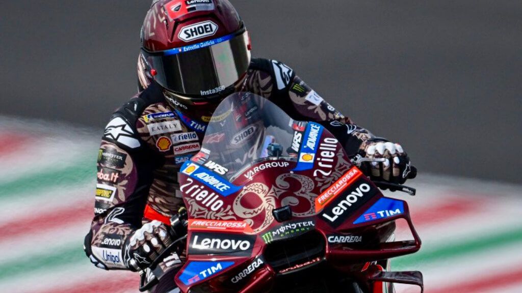  Marc Márquez, durante el GP de Italia.