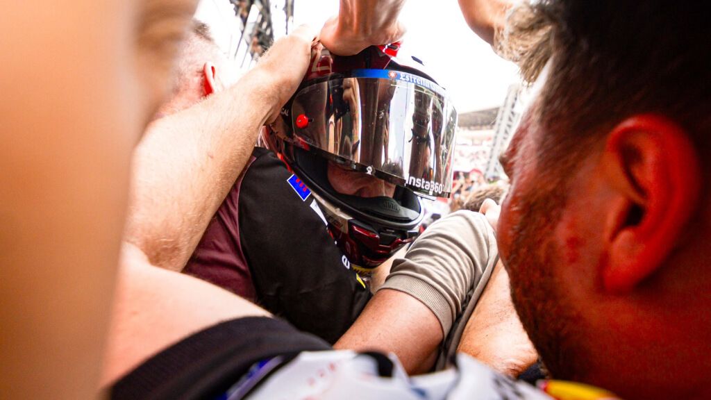 Marc Márquez, en el Gran Premio de Italia.