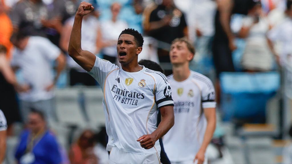 Jude Bellingham en el partido ante Pachuca