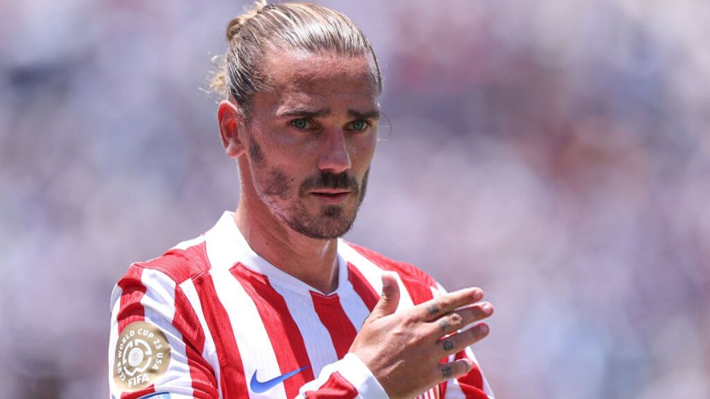 Griezmann en el partido ante el Botafogo (Redes Sociales)