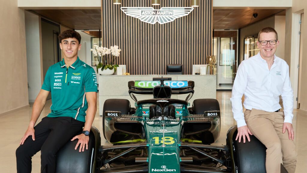 Mari Boya y Andy Cowell.