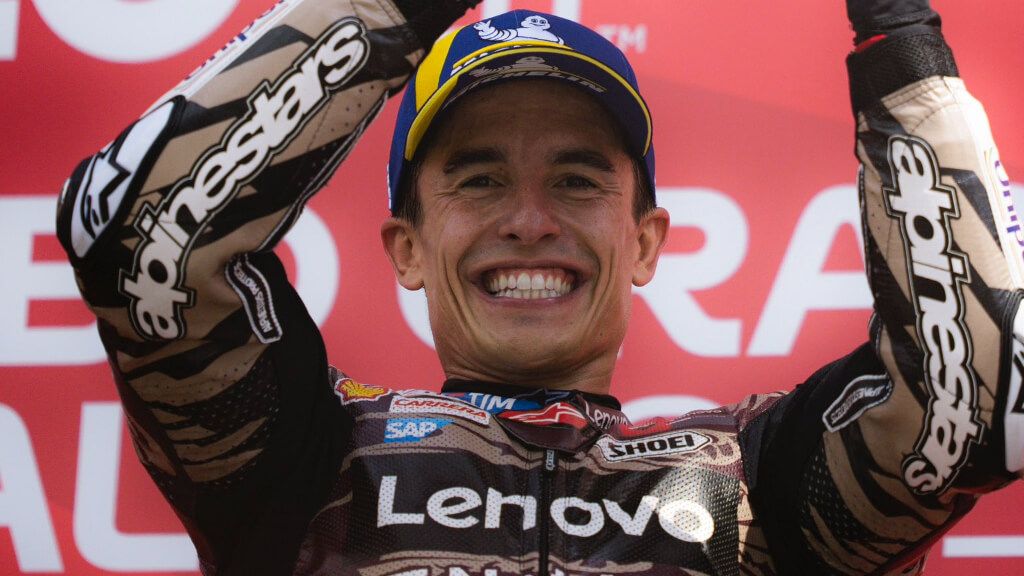  Marc Márquez, en el Gran Premio de Italia.