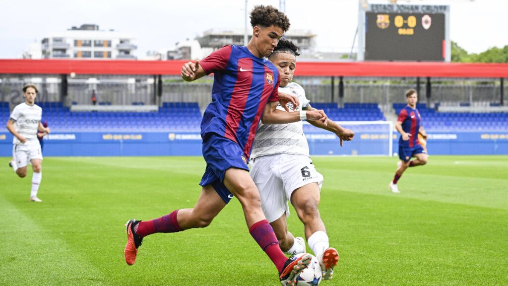 Noah Darvich con el Barça Athletic (Cordon Press)