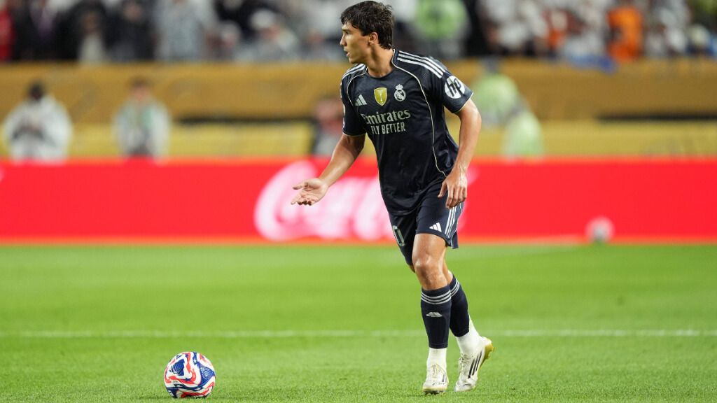  Gonzalo García, durante el partido entre el RB Salzburgo y el Real Madrid (foto: Cordon Press).