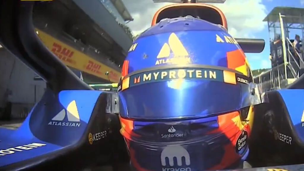 Carlos Sainz, en el Gran Premio de Austria.