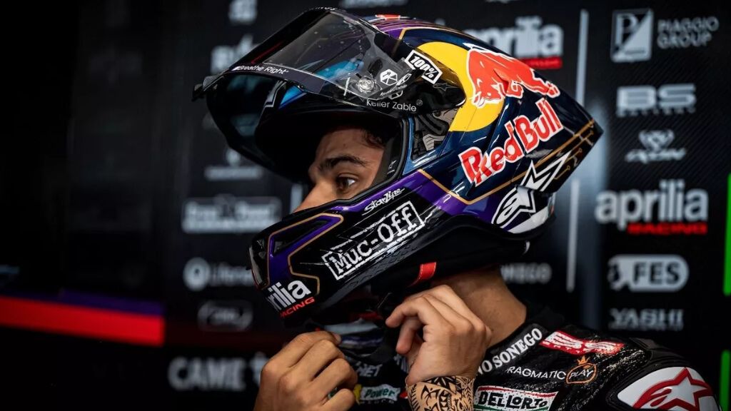  Jorge Martín, durante el Gran Premio de Qatar.