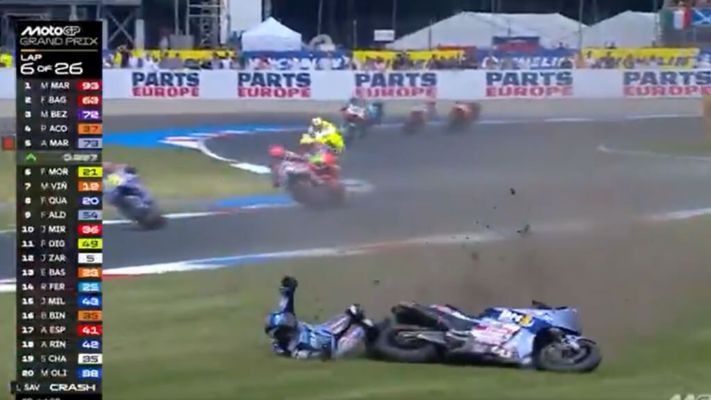  Álex Márquez, en Assen.