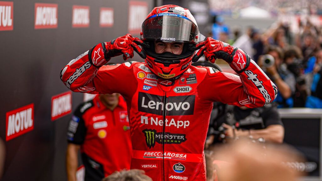 Marc Márquez, en Assen.