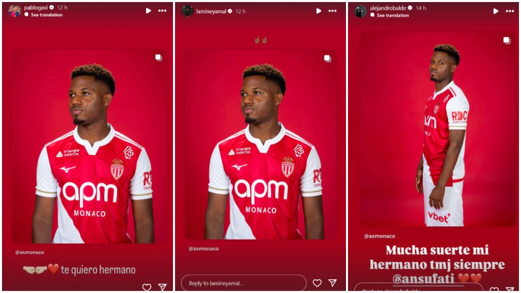  Mensajes de cariño para Ansu Fati en redes sociales