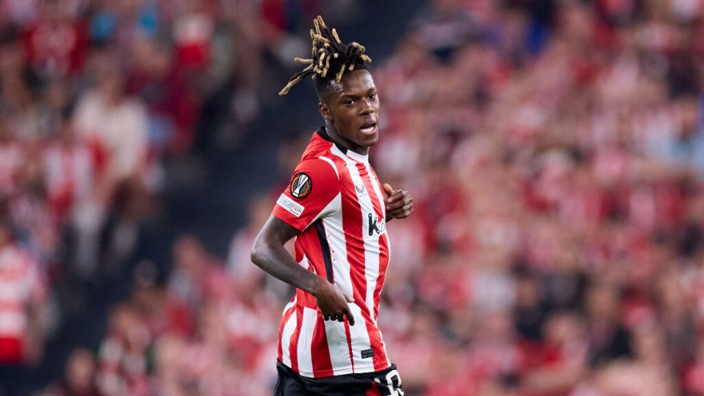  Nico Williams con el Athletic Club (Europa Press)