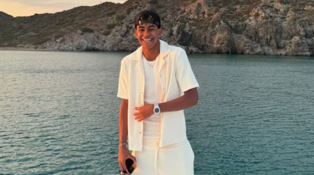  Lamine Yamal, de vacaciones