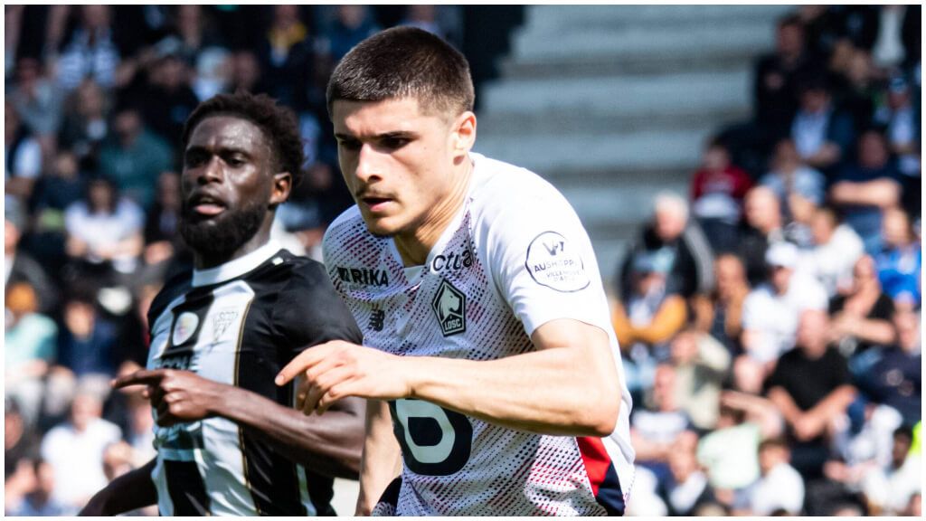 El jugador del Lille Matías Fernández-Pardo, podría llegar al Atlético de Madrid (foto: Cordon