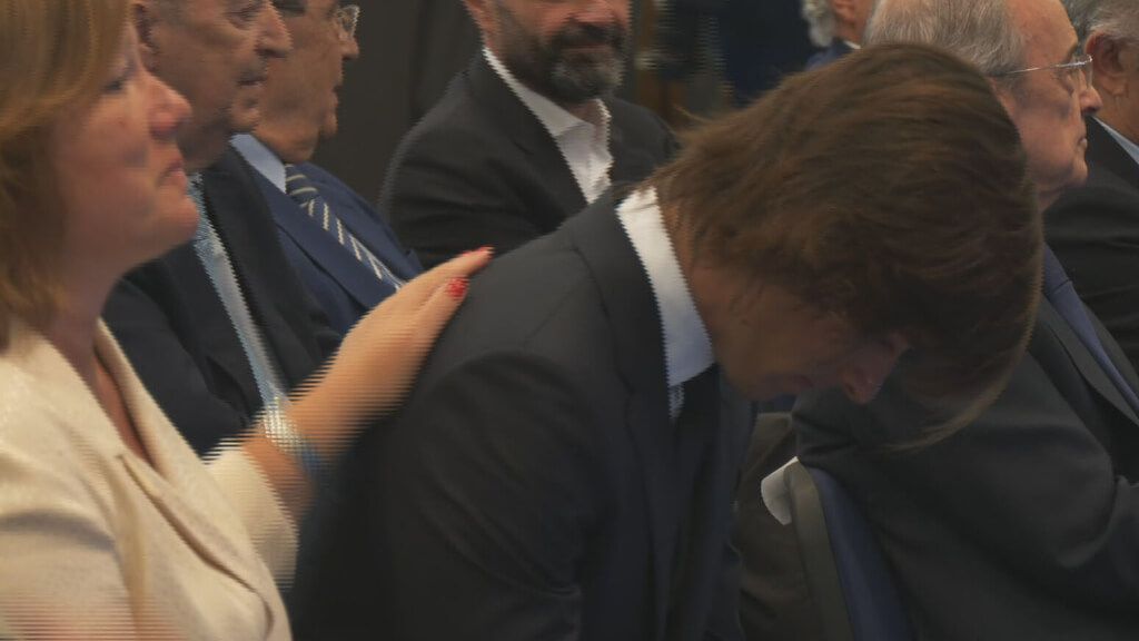  La emoción de Álvaro Carreras en su presentación con el Real Madrid (Redes Sociales)