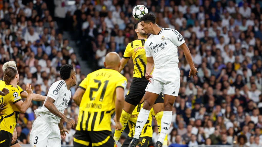 Jude Bellingham, durante el Real Madrid-Borussia Dortmund (foto: Cordon Press).