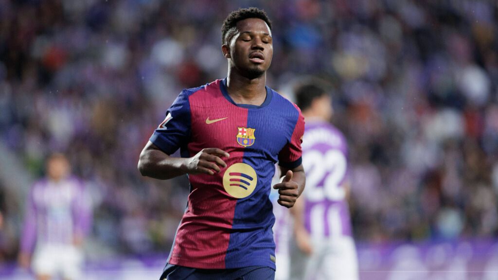  Ansu Fati volverá a salir cedido del Barcelona hacia el Mónaco (foto: Cordon Press).